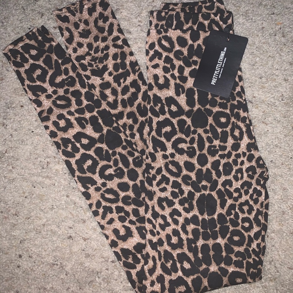 NWT leopard print leggings
